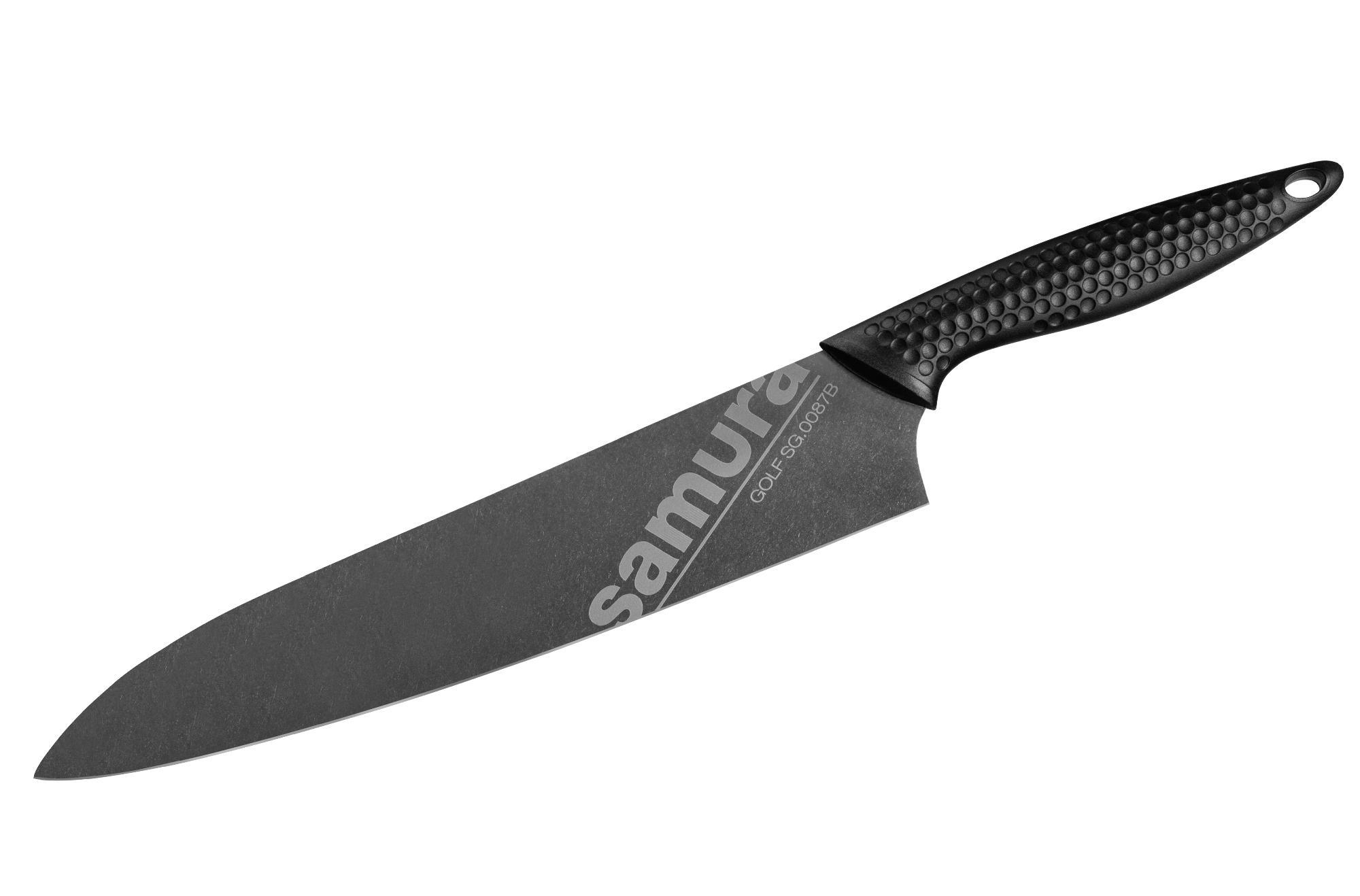 картинка Гранд Шеф нож Samura Golf Stonewash SG-0087BK 240 мм  от магазина На Огне