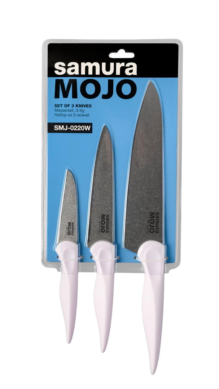 картинка Набор из 3 ножей Samura MOJO SMJ-0220W от магазина На Огне