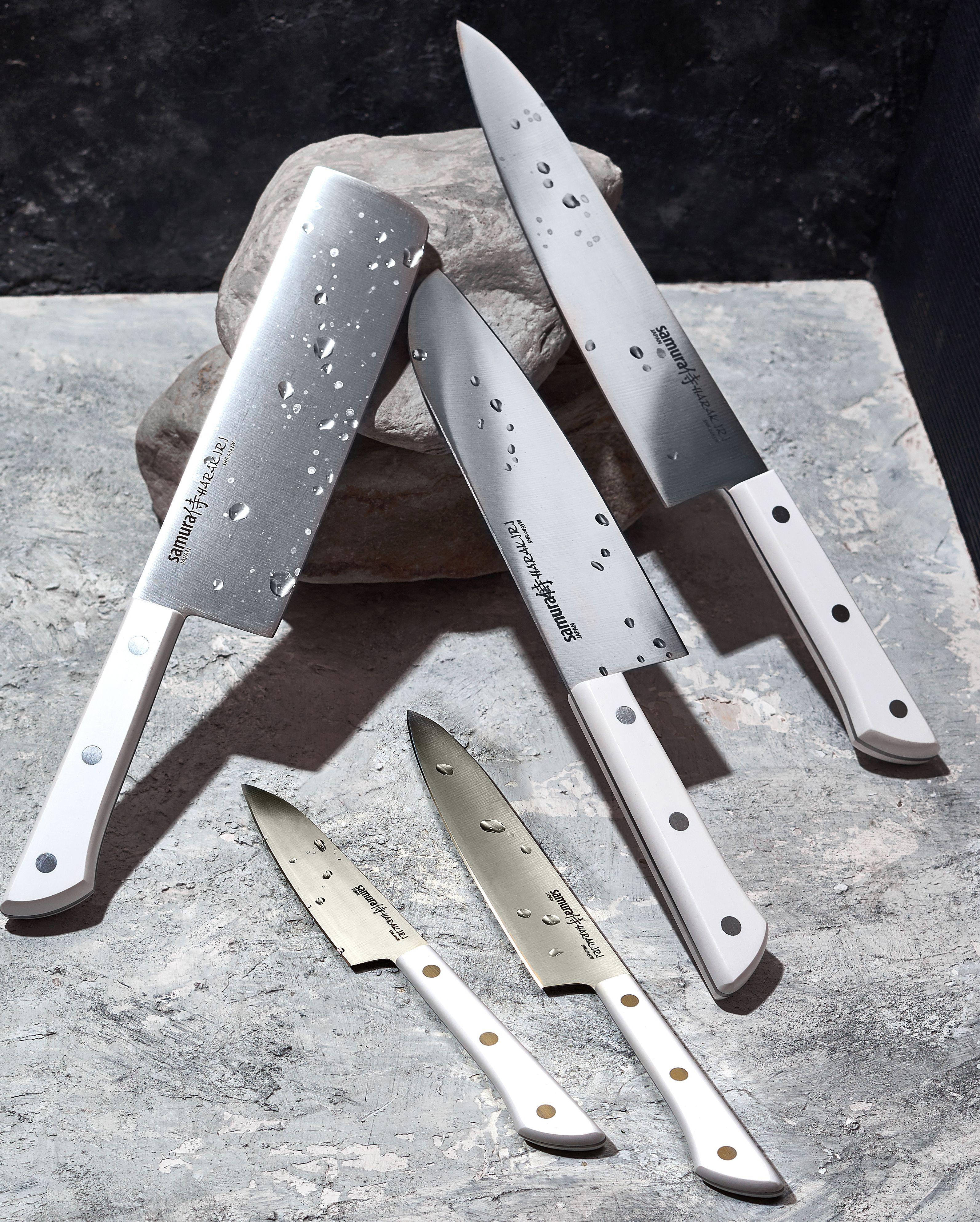 картинка Набор из 5-ти ножей Samura Harakiri SHR-0250W от магазина На Огне