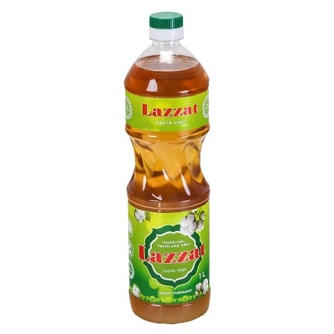 картинка Масло хлопковое для плова Lazzat, 1 л от магазина На Огне